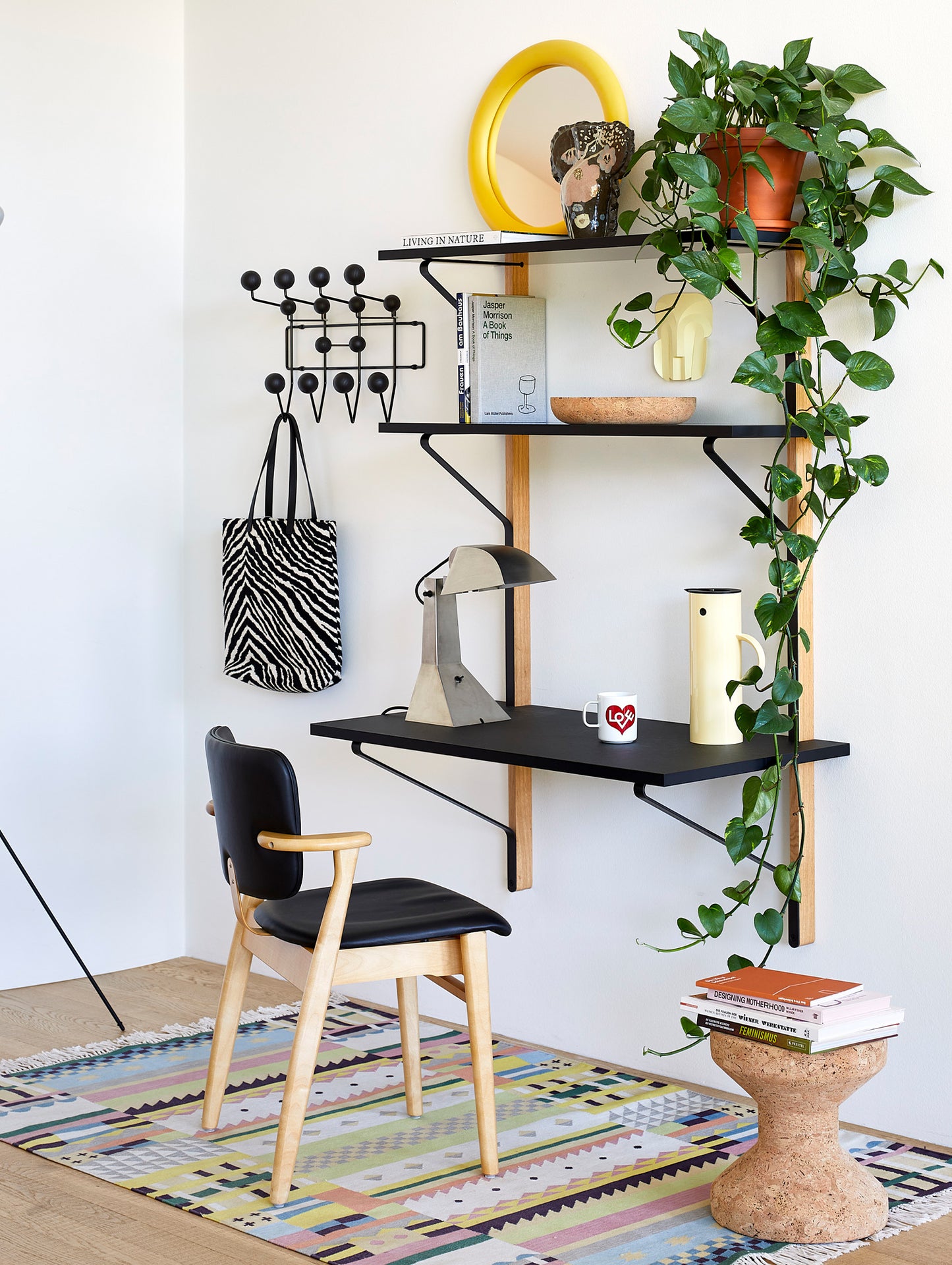 Vitra Eames Hang It All - Black Ash