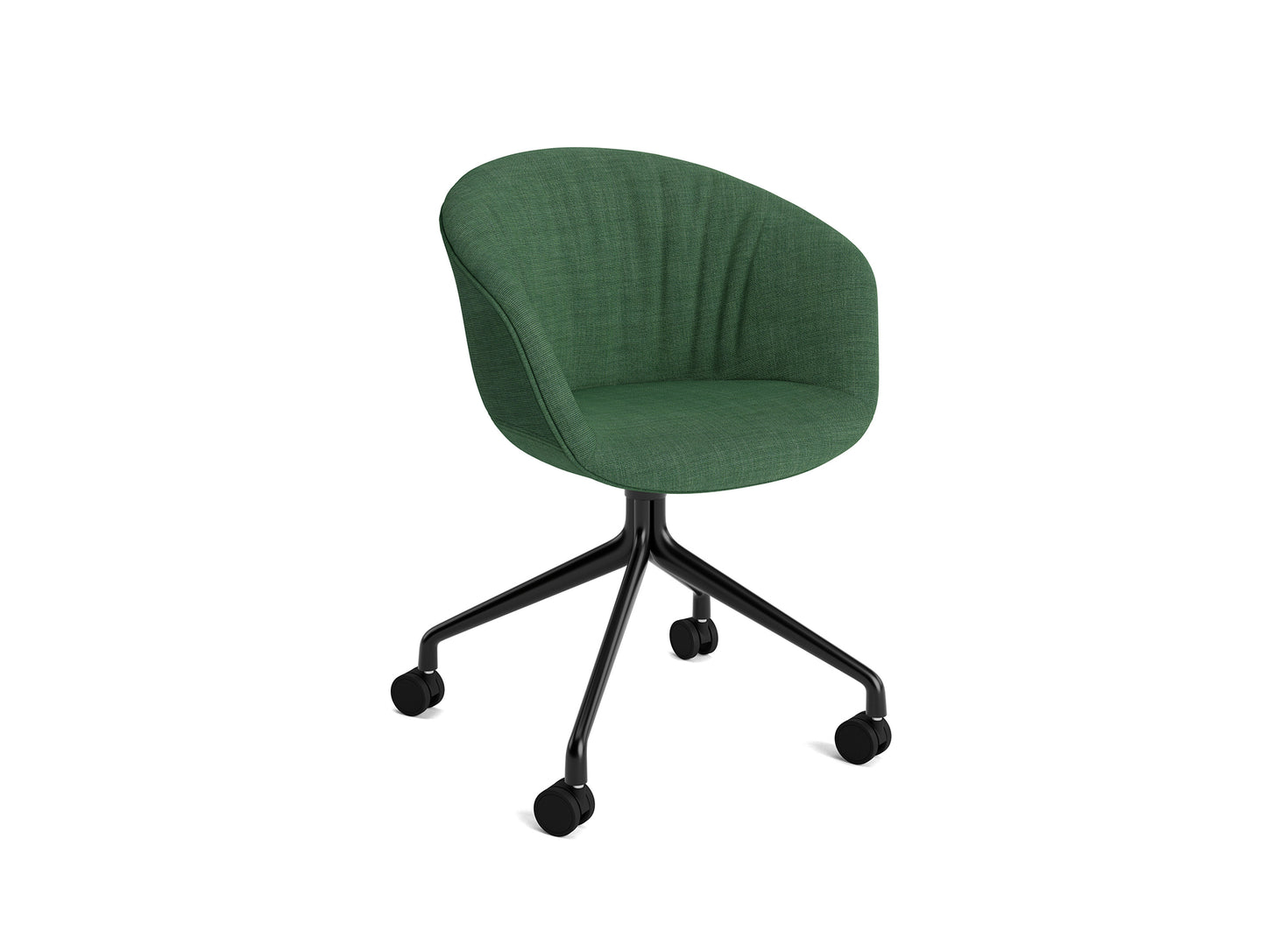 About A Chair AAC 25 Soft by HAY - Canvas 946 / Black Powder Coated Aluminium
