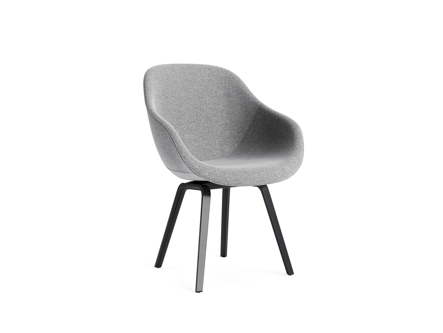 About A Chair AAC 123 by HAY - Hallingdal 130 / Black Lacquered Oak Base