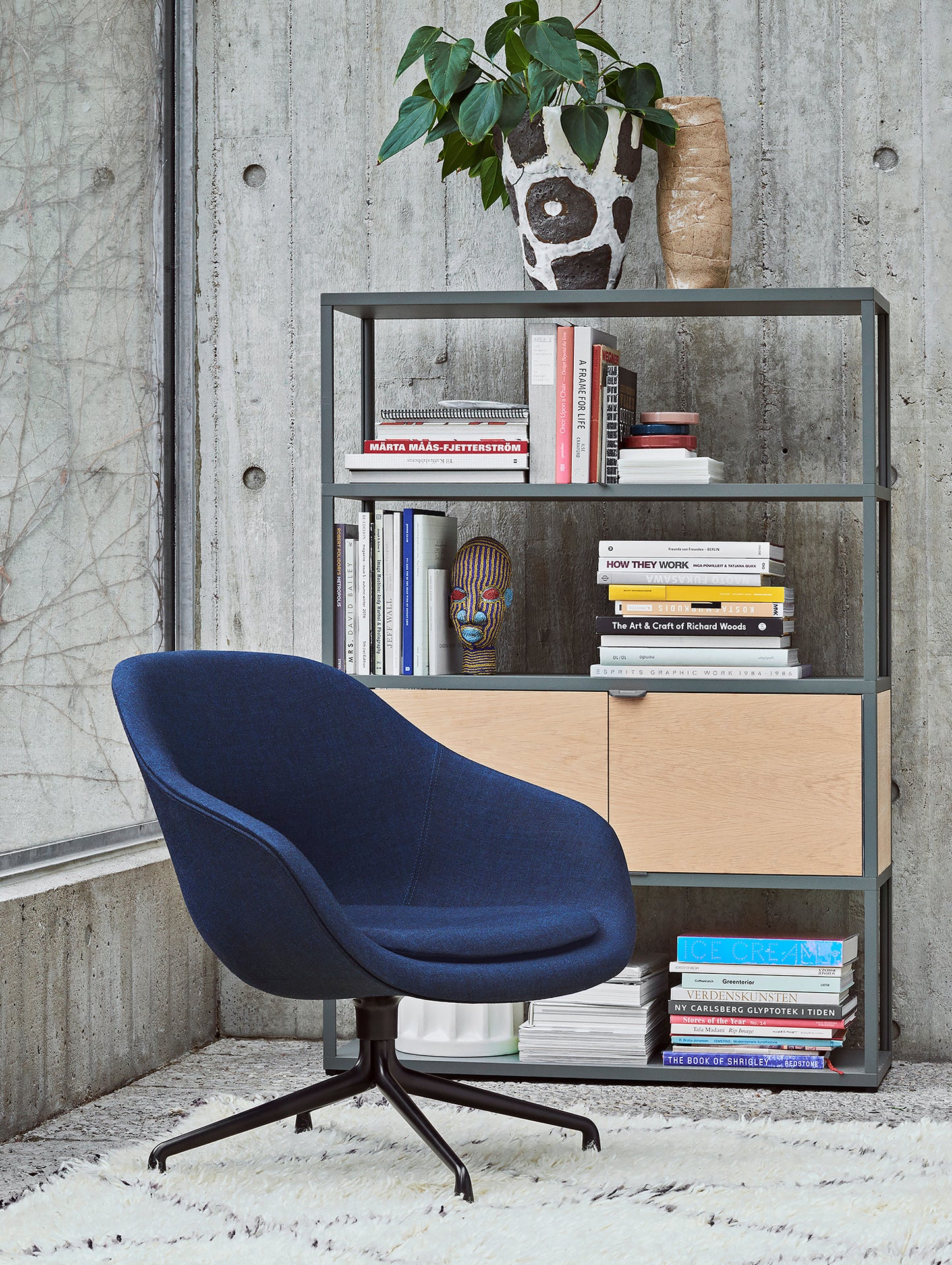 New Order Shelving by HAY - Combination 401/ Army