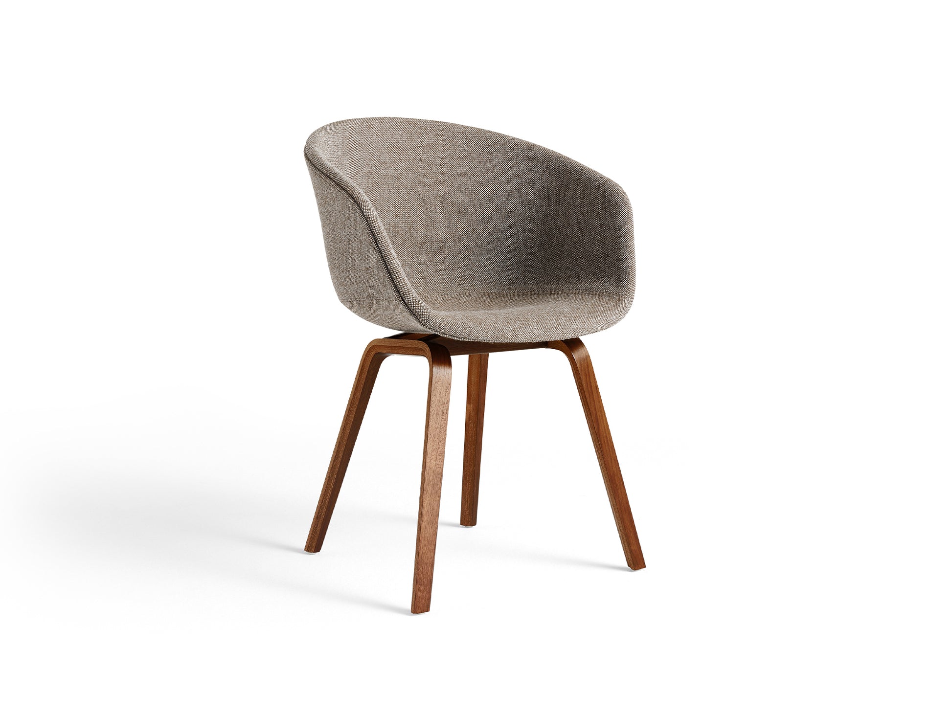 About A Chair AAC 23 by HAY - Hallingdal 270 / Lacquered Walnut Base