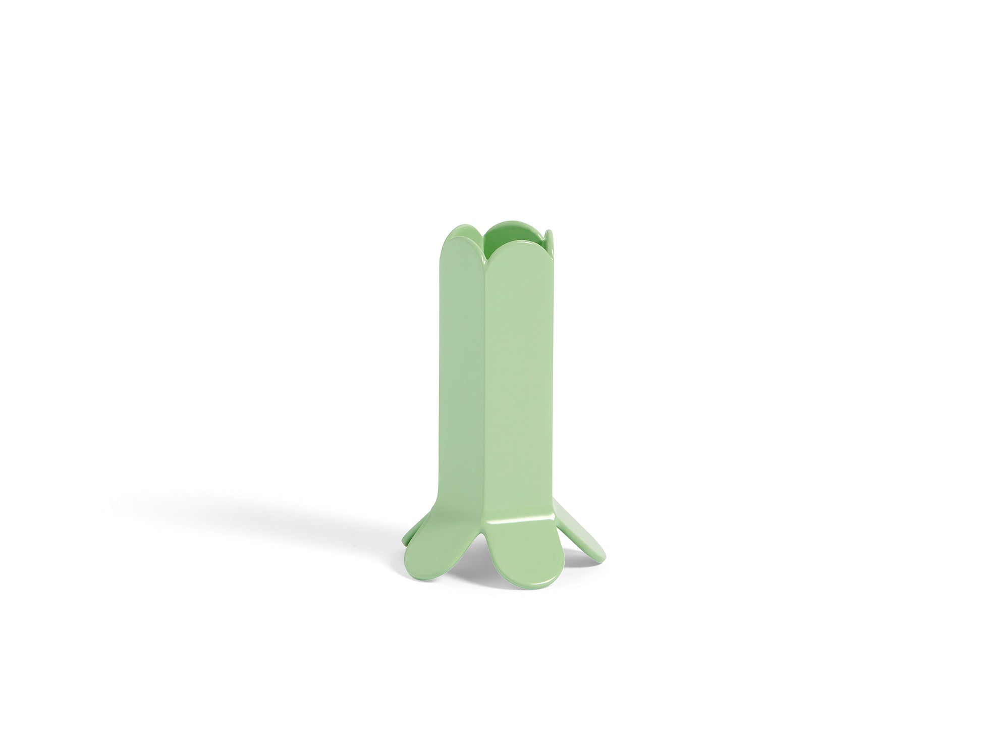 Small Mint Arcs Candleholder by HAY