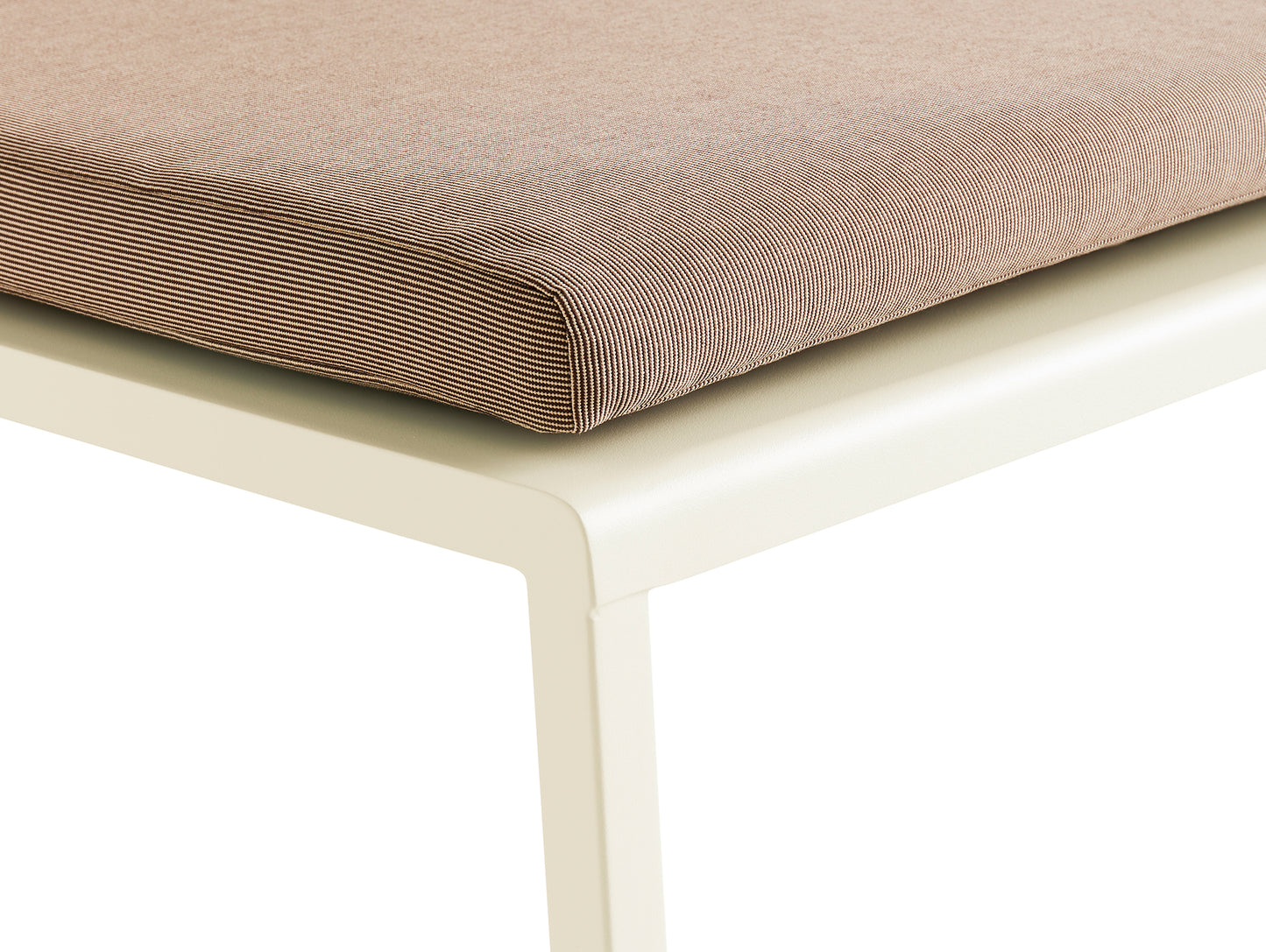 Balcony Lounge Bench Cushion - Beige Yeast