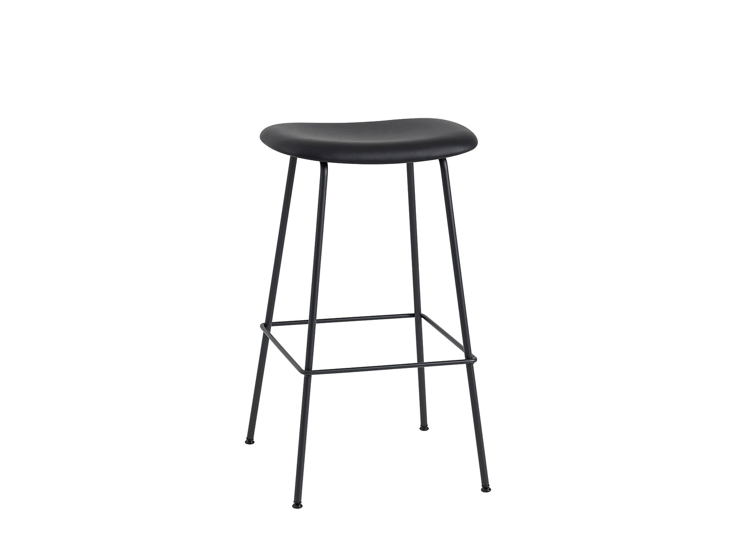 Fiber Barstool with Metal Base