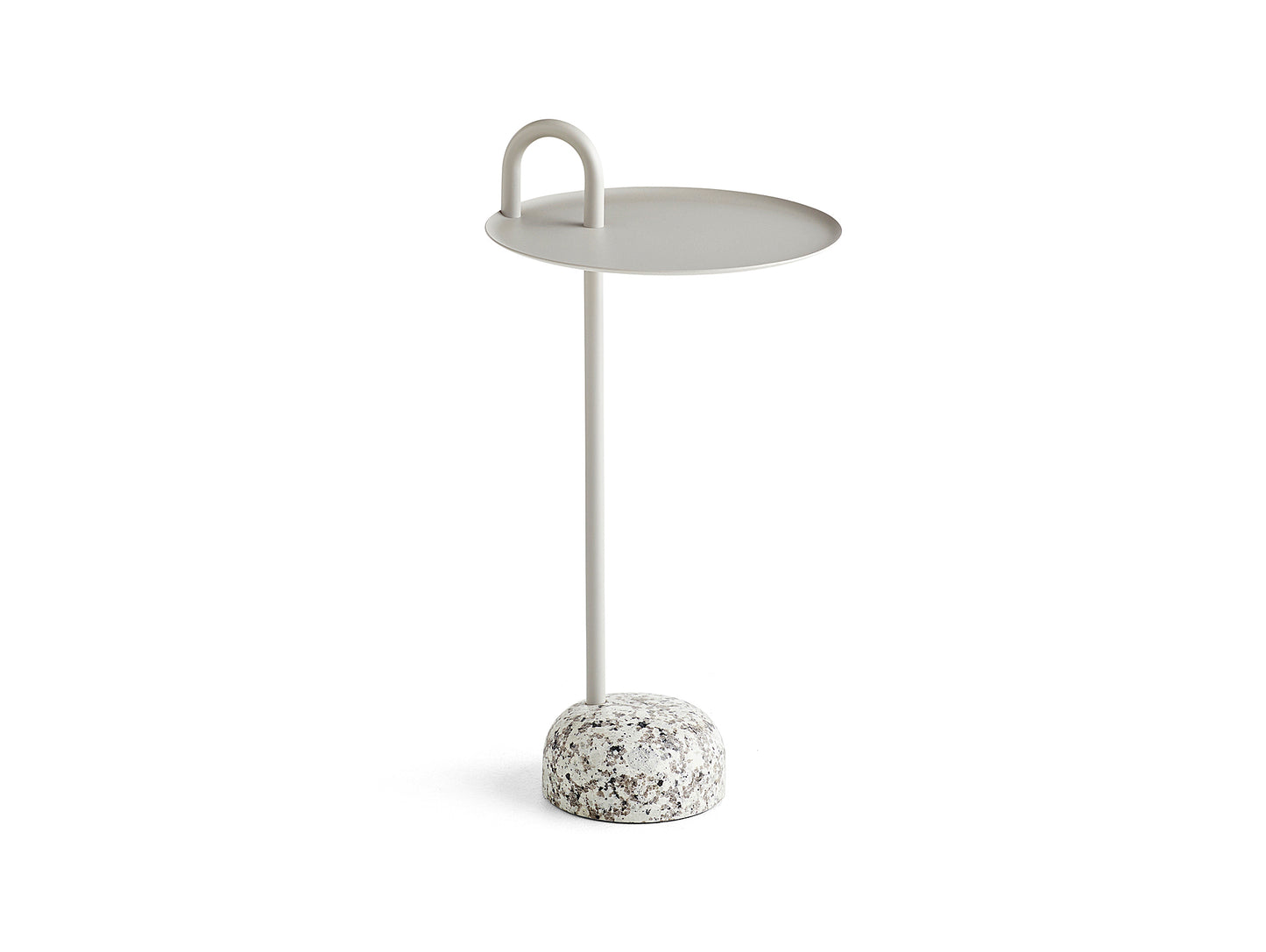Beige Bowler Table by HAY