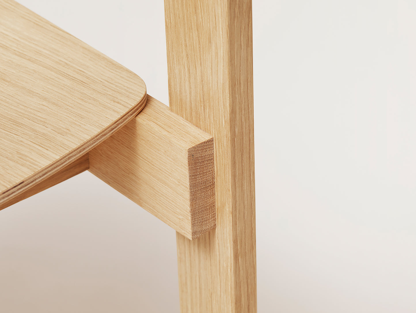 Blueprint Chair - White Oiled Oak - Form & Refine
