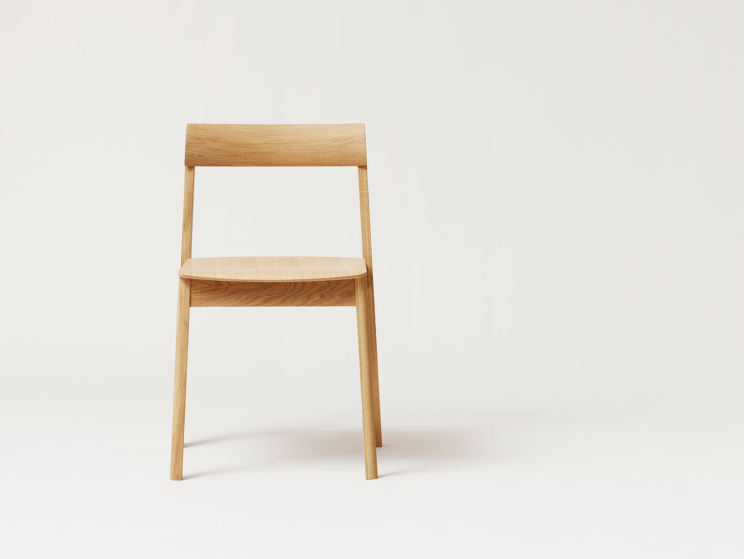 Blueprint Chair - White Oiled Oak - Form & Refine