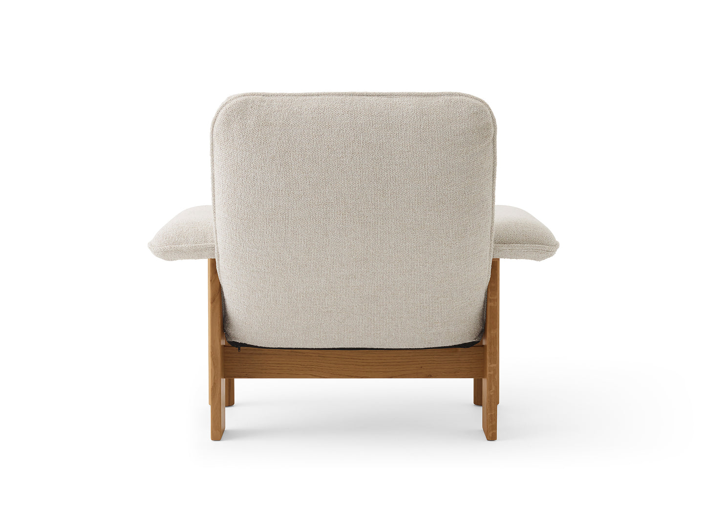 Brasilia Lounge Chair / Oiled Oak / Moss 011 by Menu