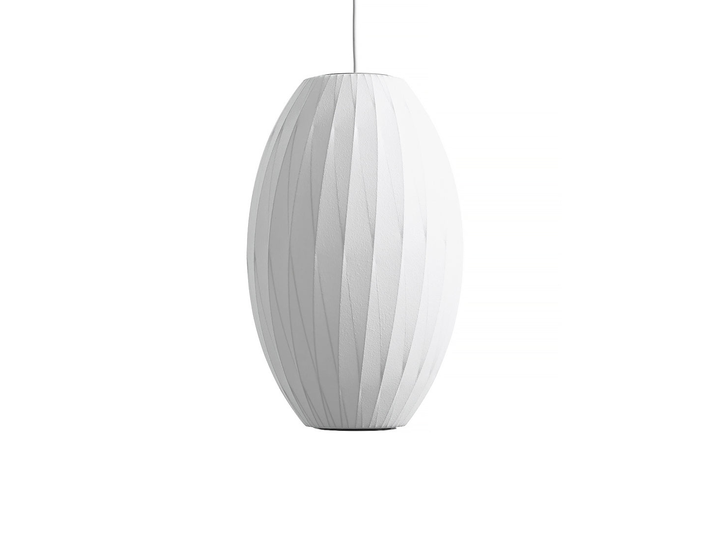 George Nelson Medium Cigar Bubble Pendant Lamp by HAY