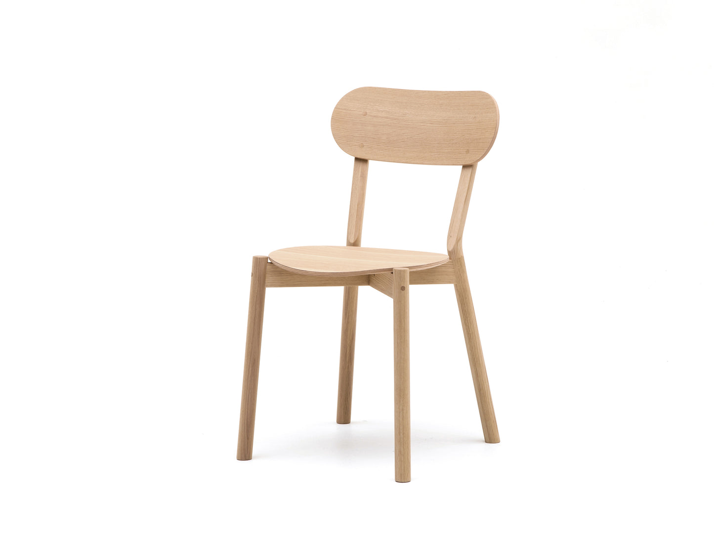 Castor Chair Plus by Karimoku New Standard - Natural Oak