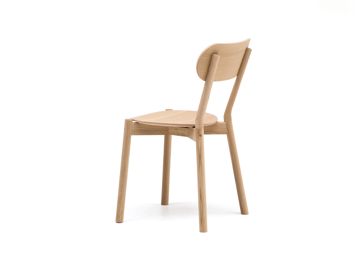 Castor Chair Plus by Karimoku New Standard - Natural Oak