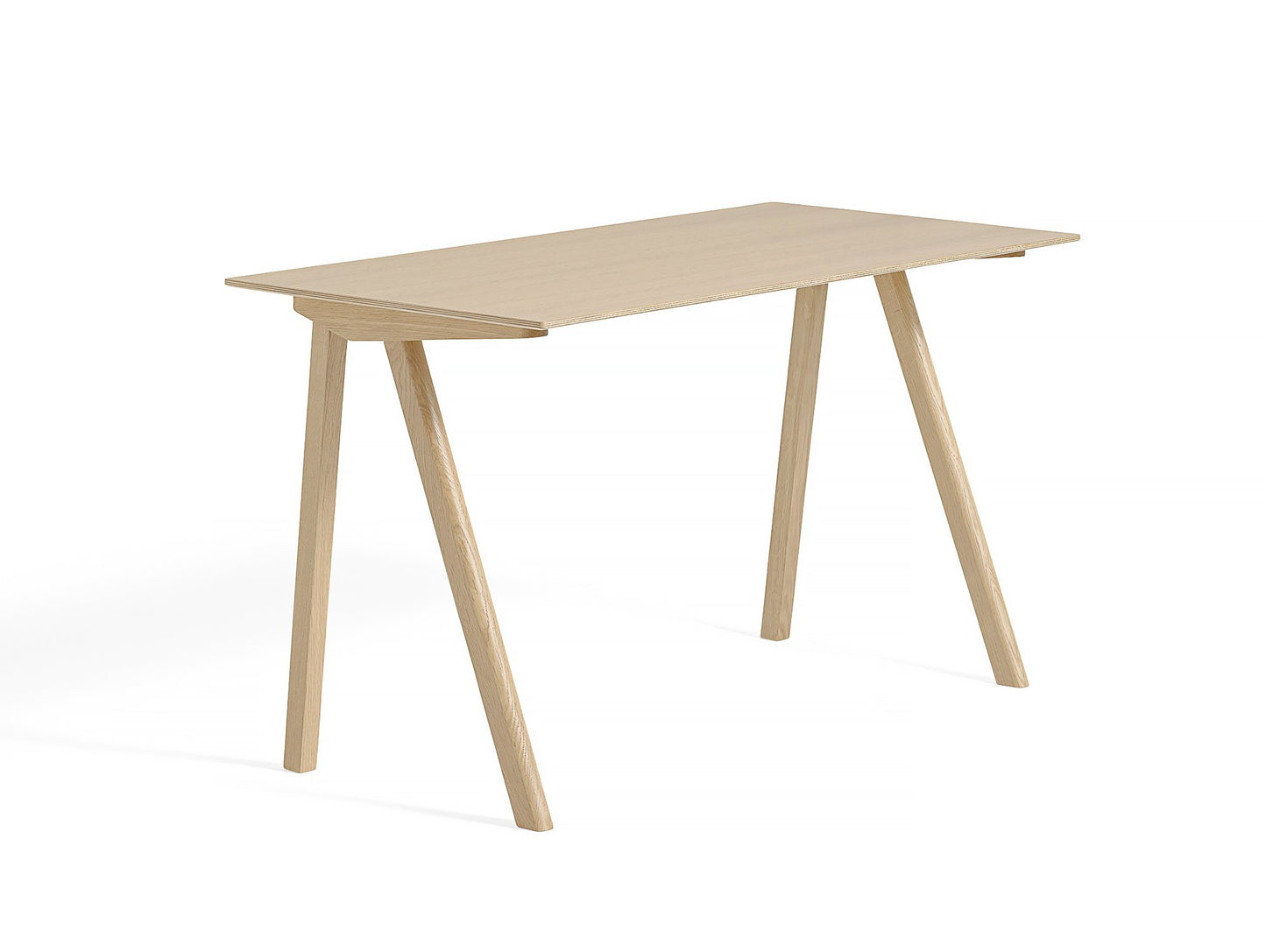 Copenhague Desk CPH90 by HAY - Matt Lacquered Oak / Matt Lacquered Oak