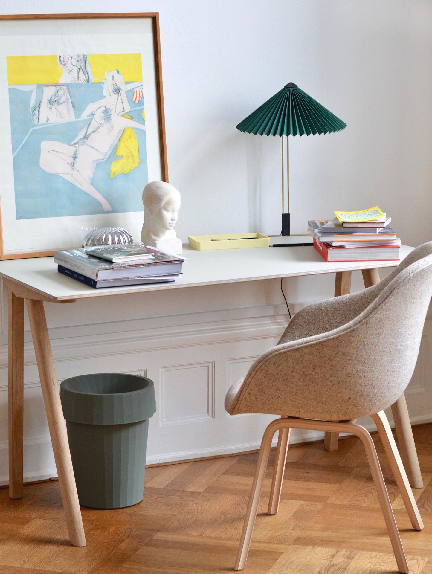About A Chair AAC 123 by HAY - Bolgheri / Lacquered Oak Base