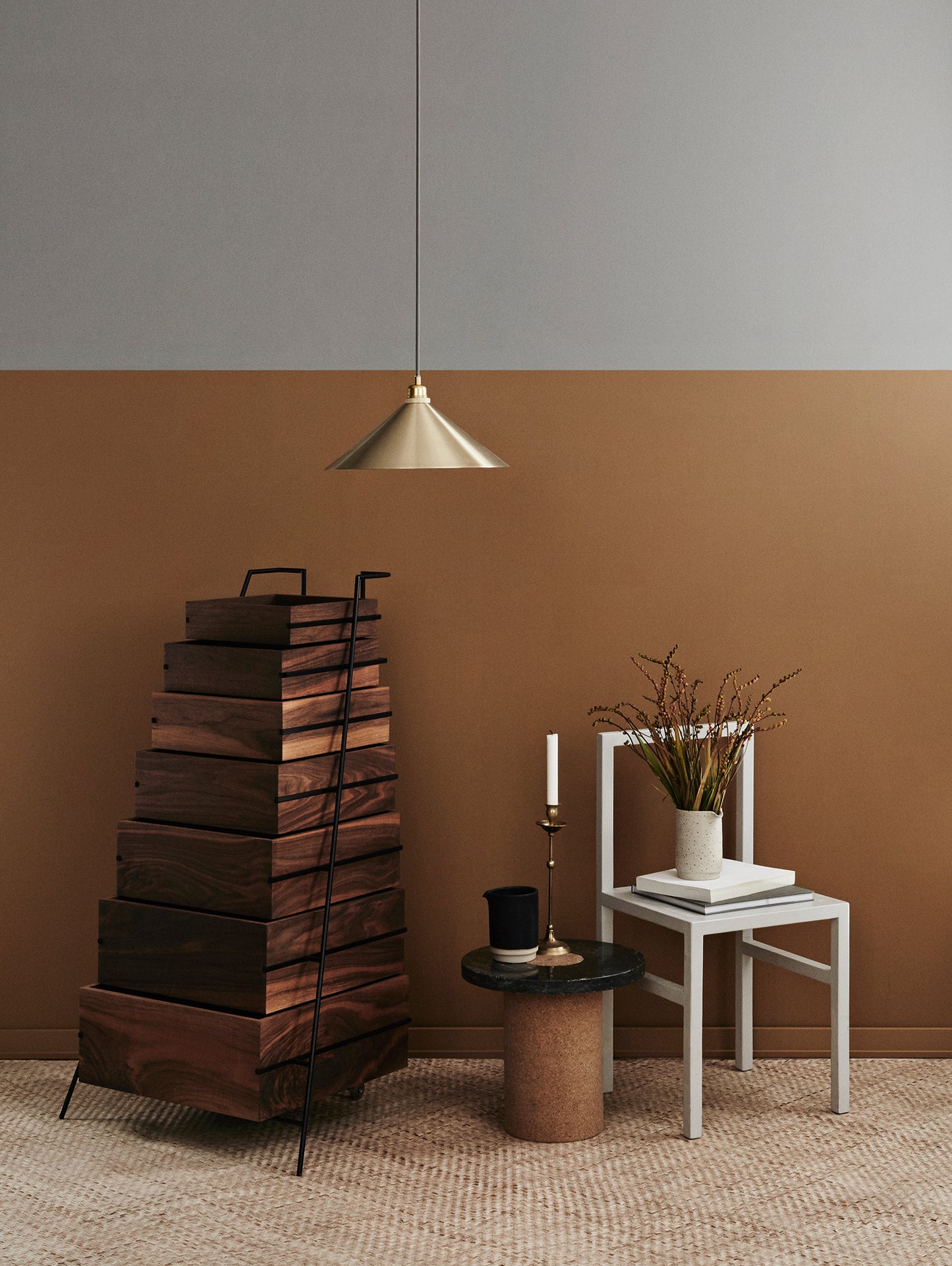 Sutoa Storage Drawers by Frama - Walnut
