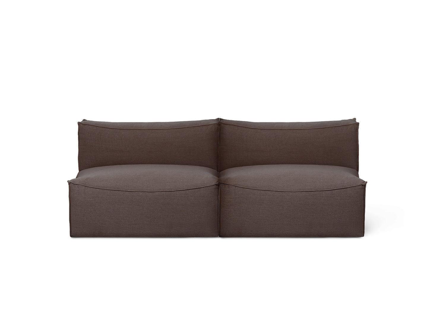 Catena 2-Seater Modular Sofa in Hot Madison Reloaded by Ferm Living