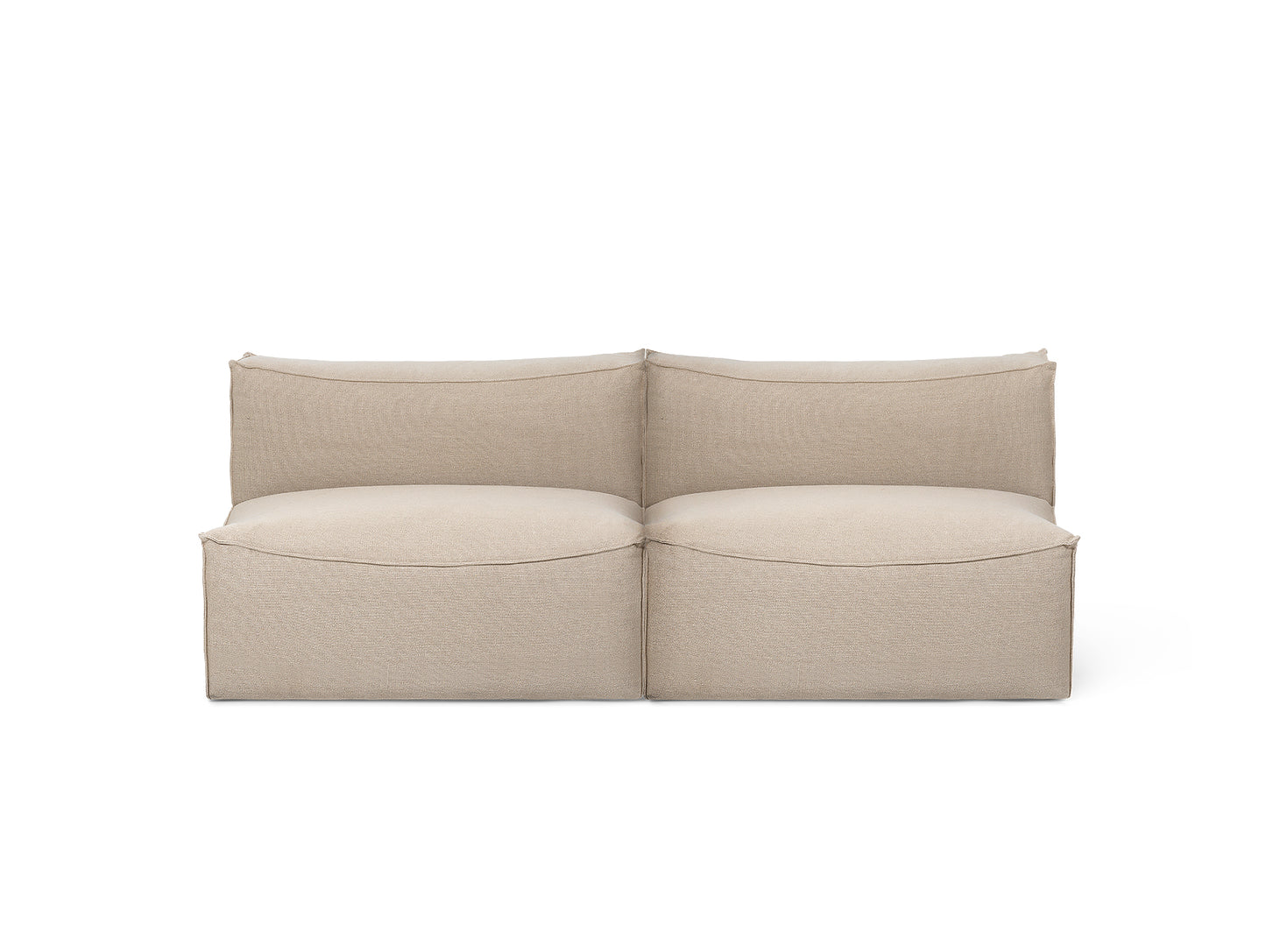 Catena 2-Seater Modular Sofa in Rich Linen by Ferm Living