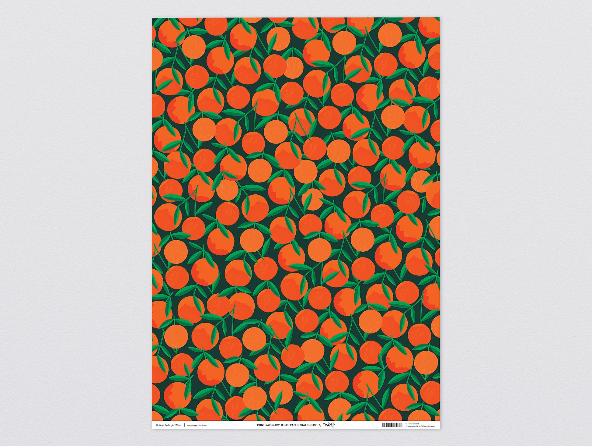 Clementines Wrapping Paper by Wrap