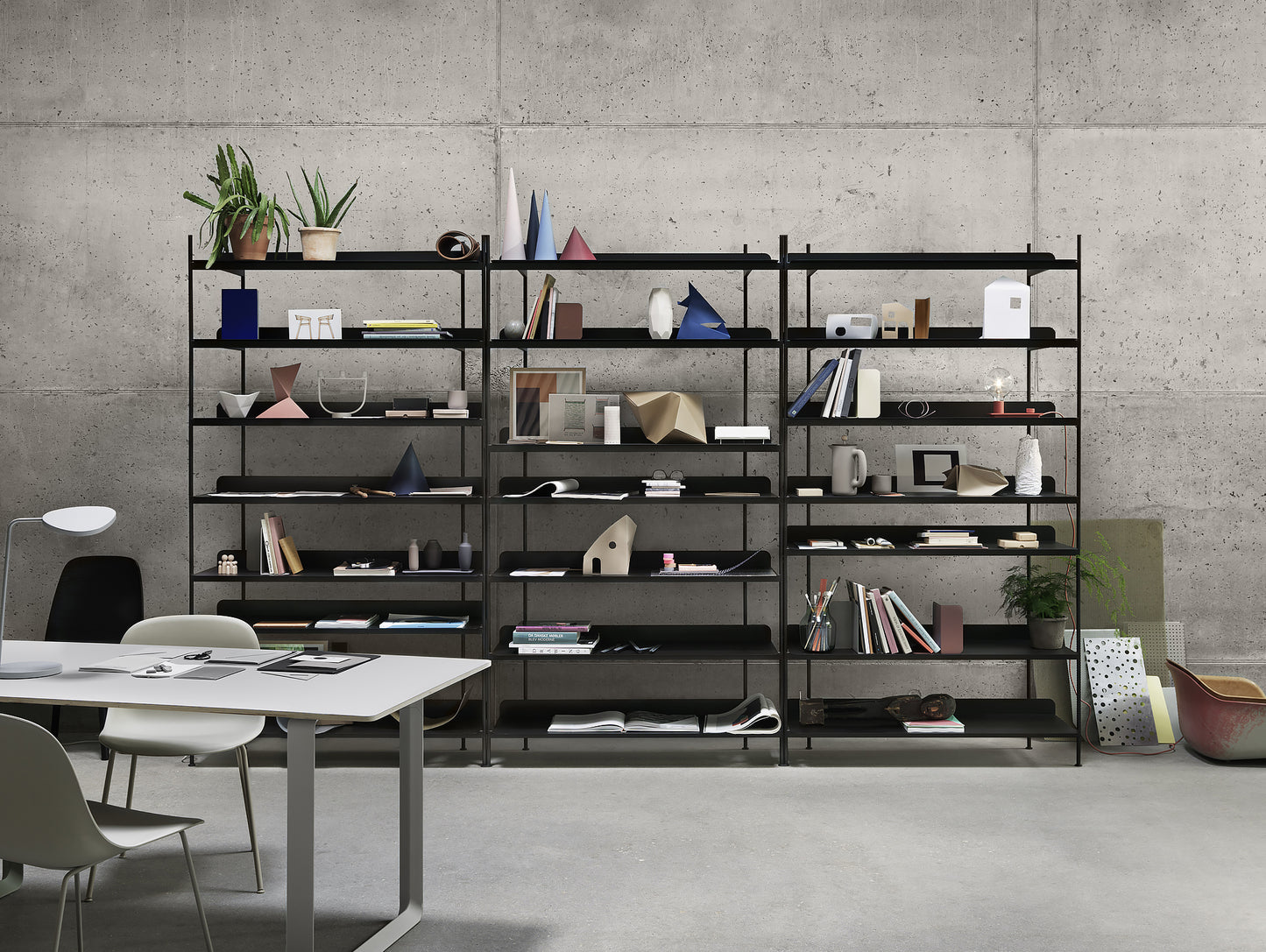 Compile Shelving System by Muuto - Black