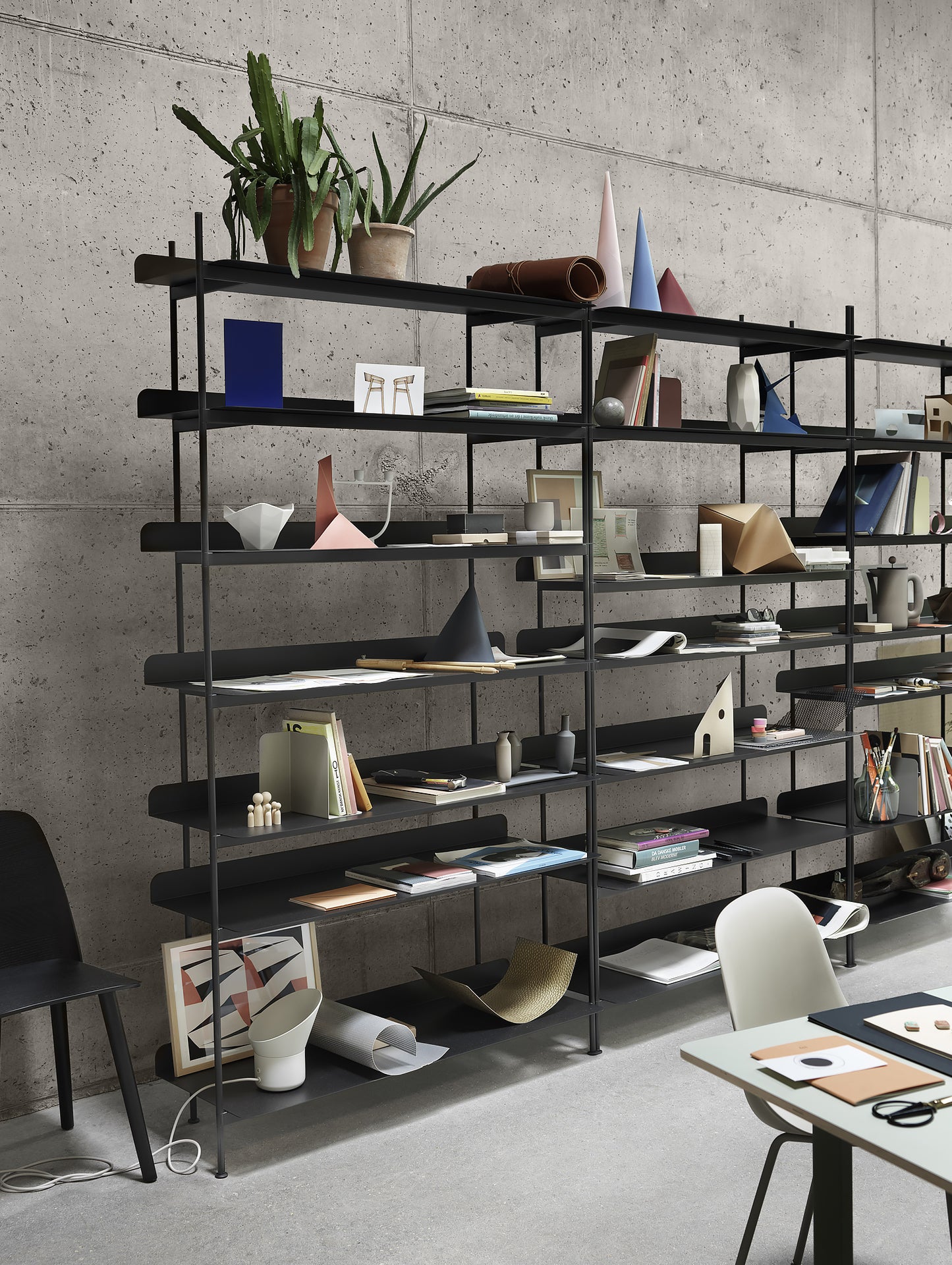 Compile Shelving System by Muuto - Black