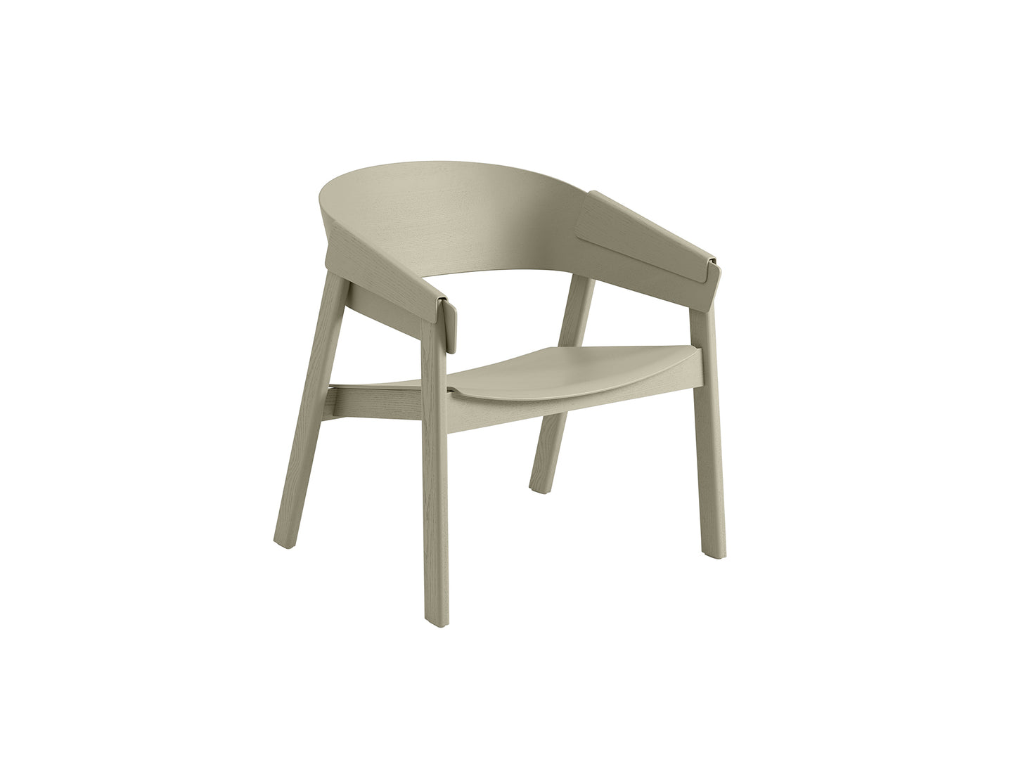 Cover Lounge Chair by Muuto - Dark Beige