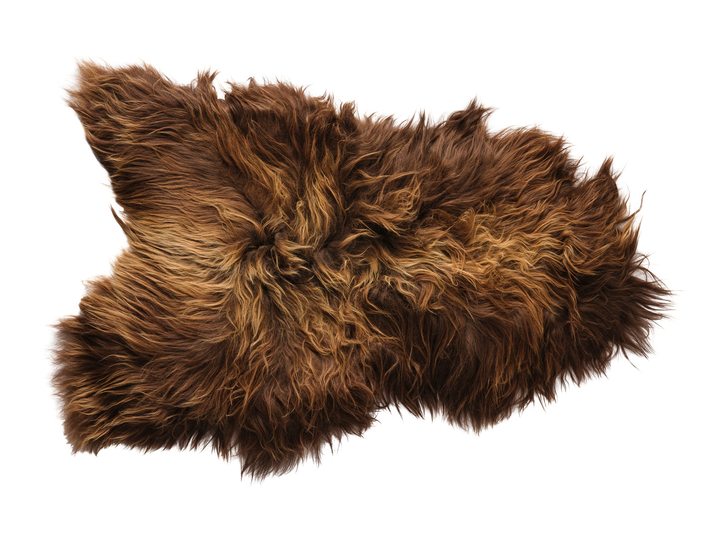 Cuero Long-haired Sheepskin - Brown