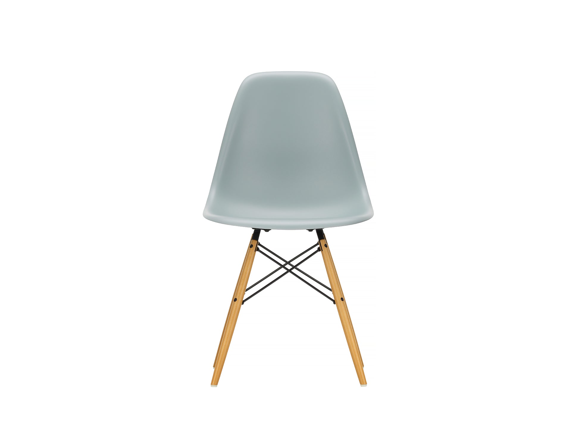Vitra Eames DSW Plastic Side Chair - Light Grey 24