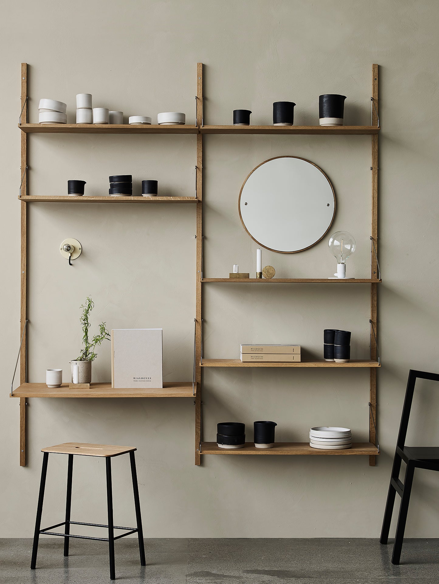 Desk Section in Natural Oiled Oak by Frama