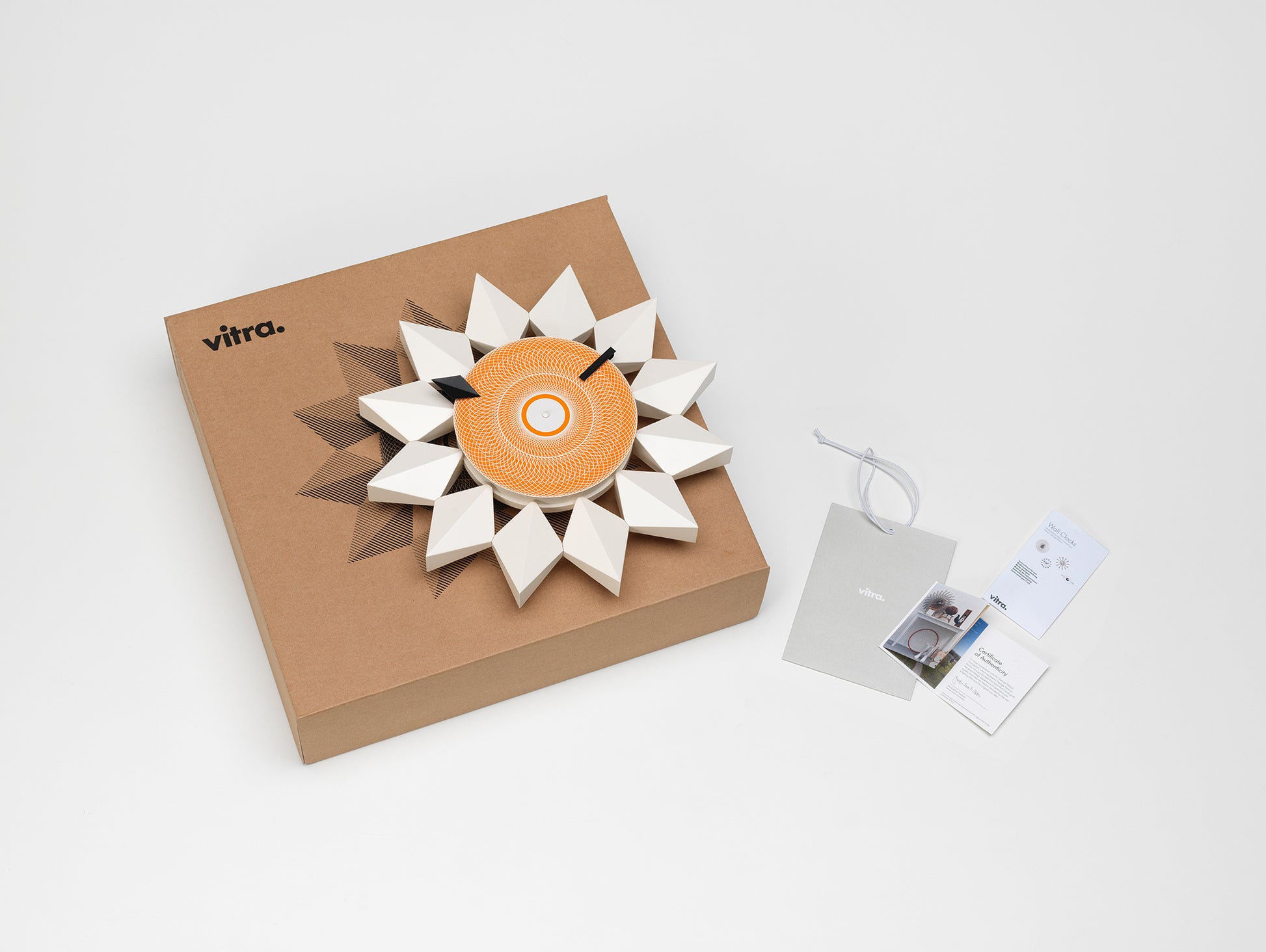 George Nelson Diamond Markers Clock by Vitra