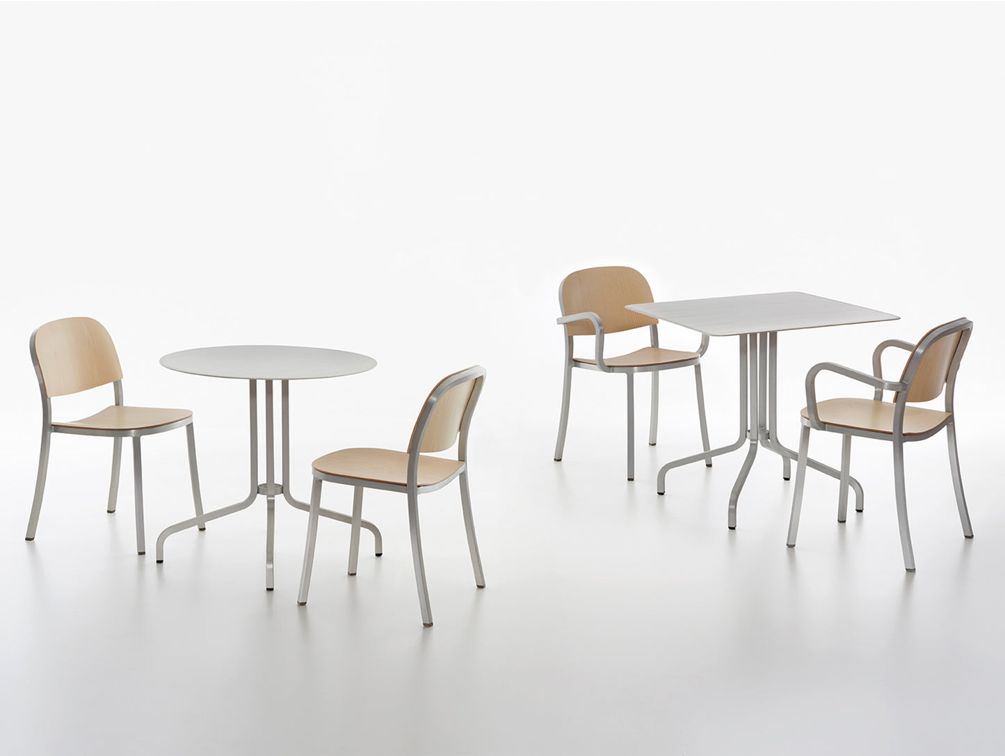 1 Inch Outdoor Cafe Table by Emeco
