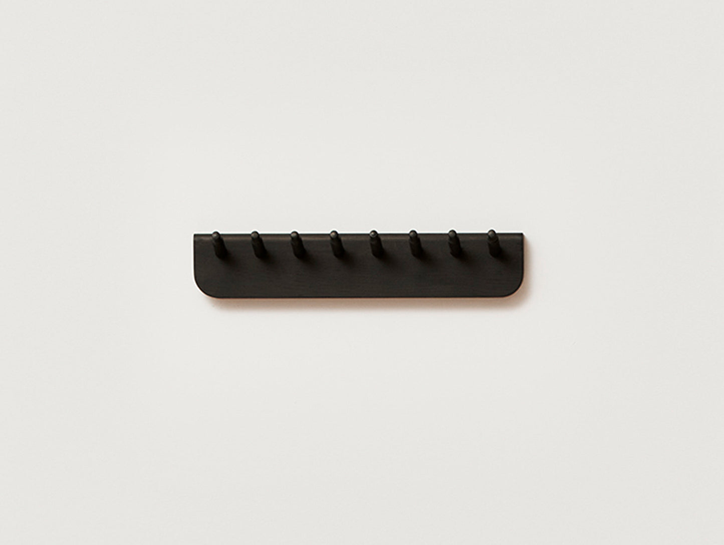 Echo Coat Rack - 40 cm - Black Stained Oak