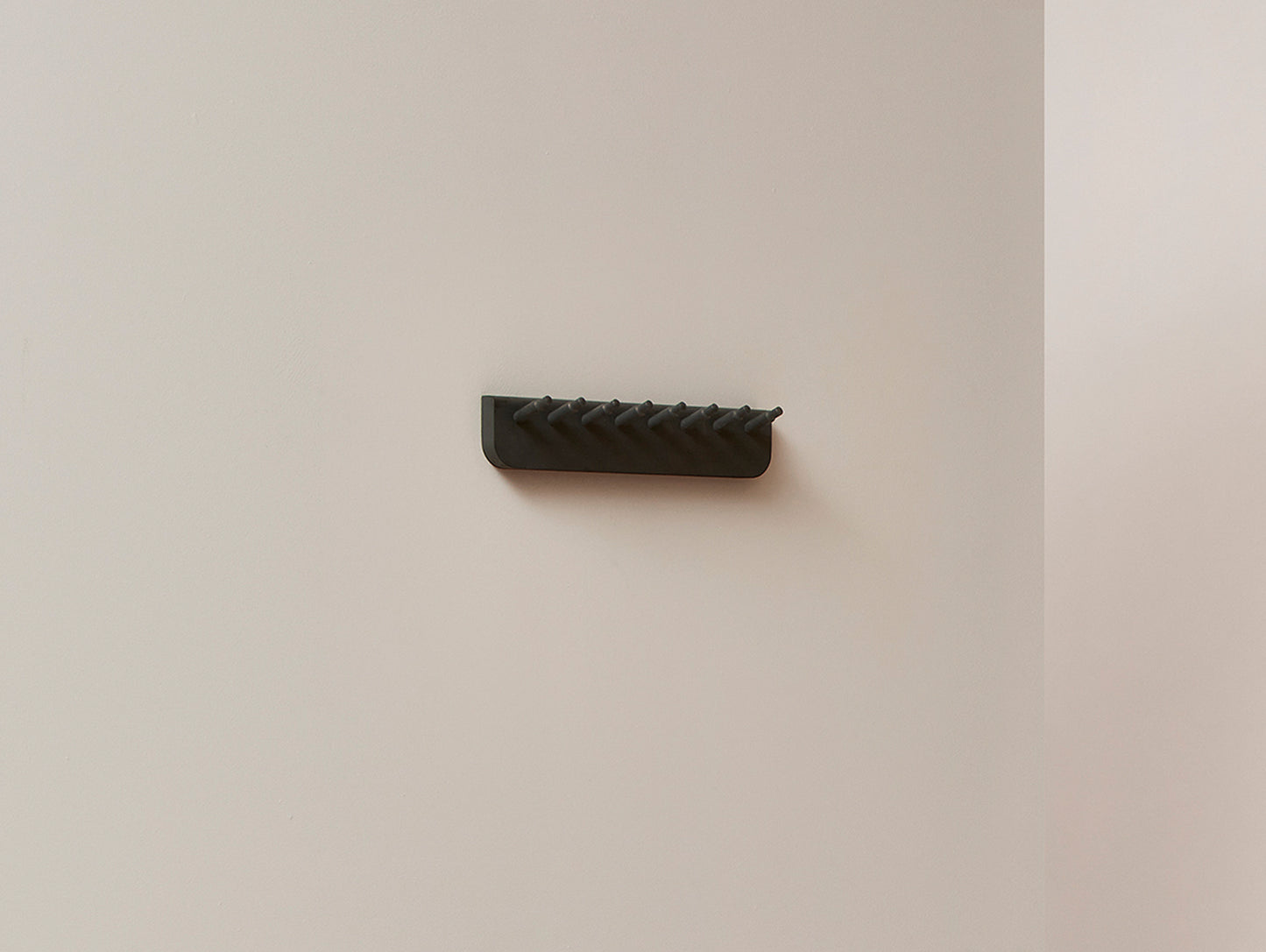 Echo Coat Rack - 40 cm - Black Stained Oak