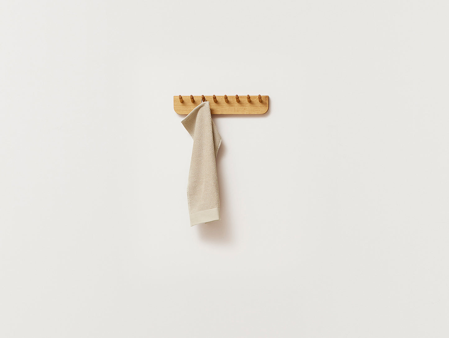 Echo Coat Rack - 40 cm - Oiled Oak