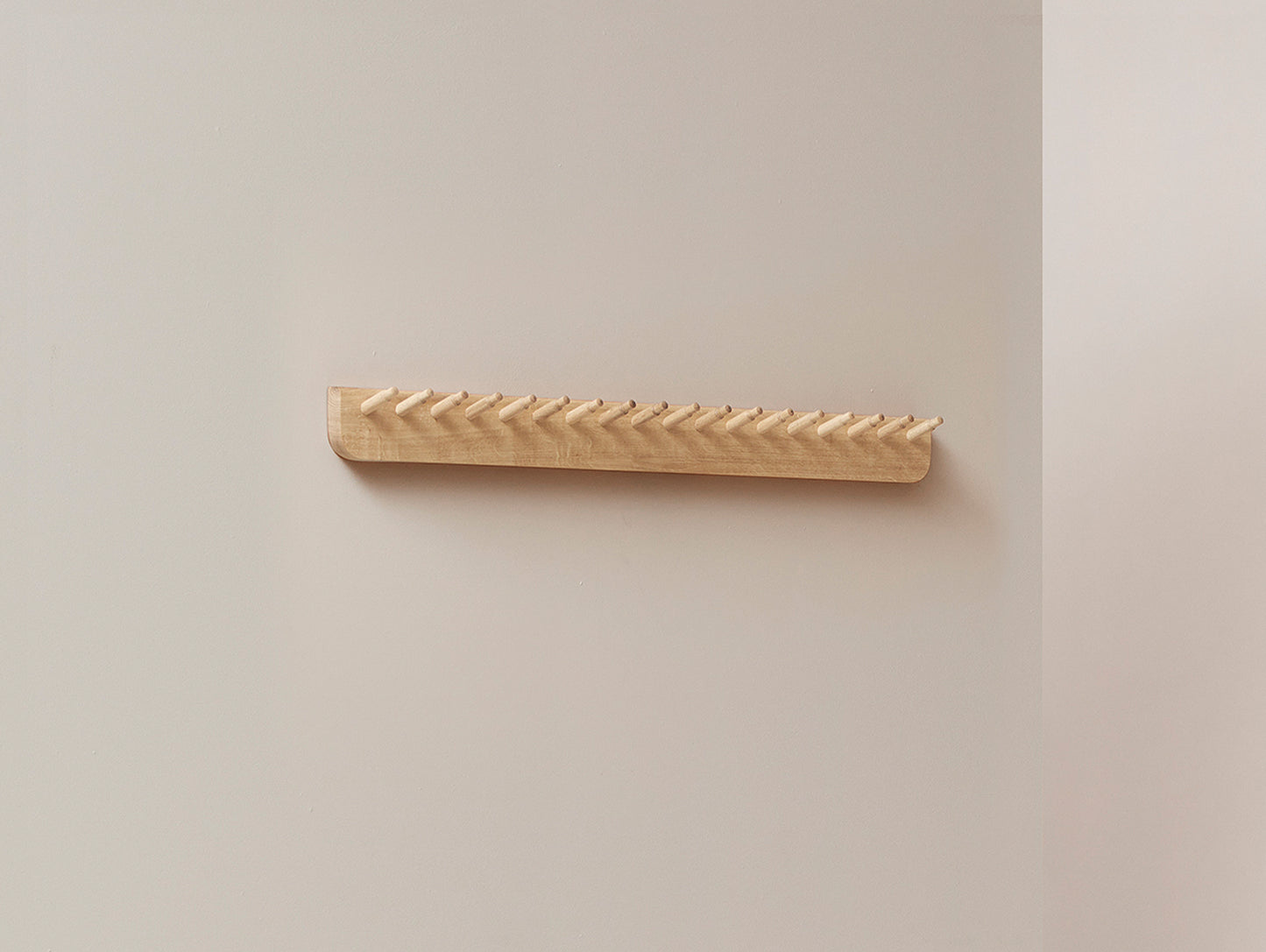 Echo Coat Rack - 88 cm - White Oiled Oak