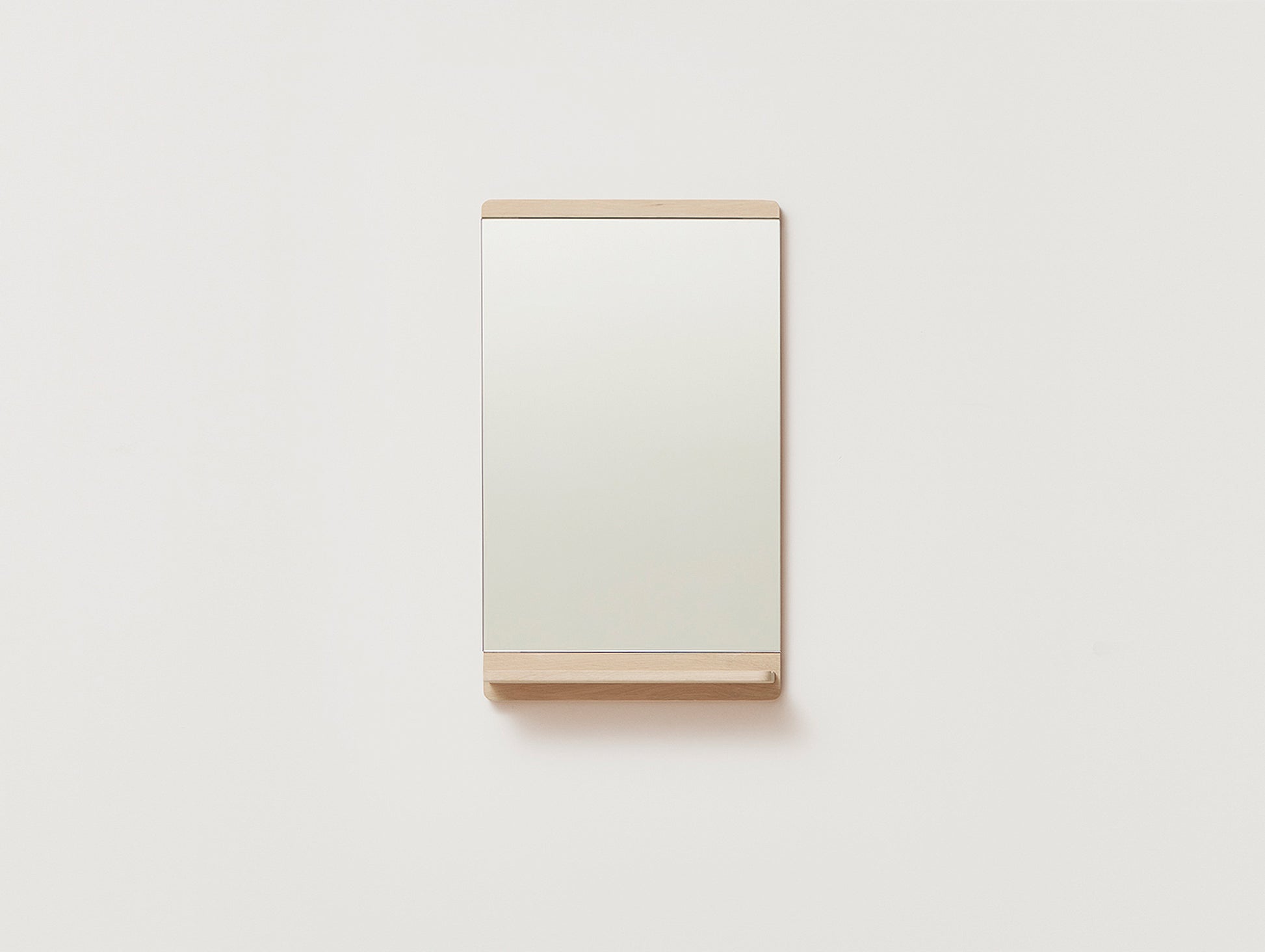 Rim Wall Mirror - White Oiled Oak