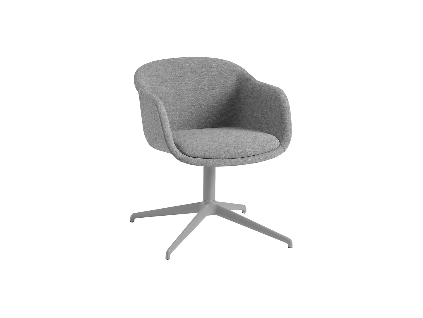 Fiber Conference Armchair with Swivel Base without Return by Muuto - remix 133