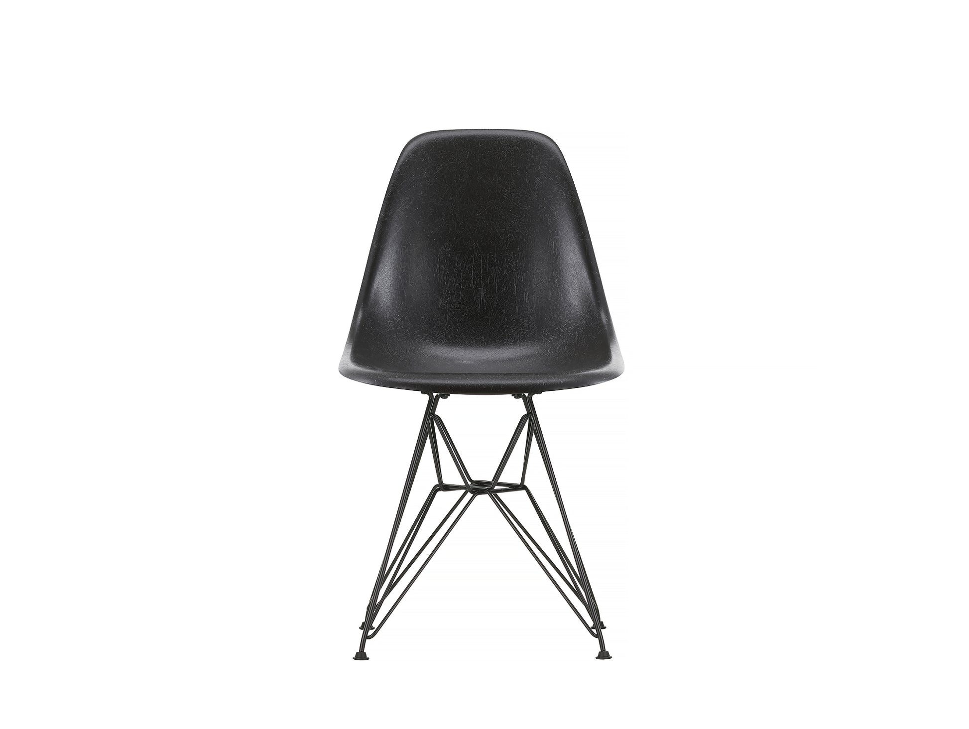 Elephant Hide Grey, Eames Fiberglass DSR Side Chair by Vitra
