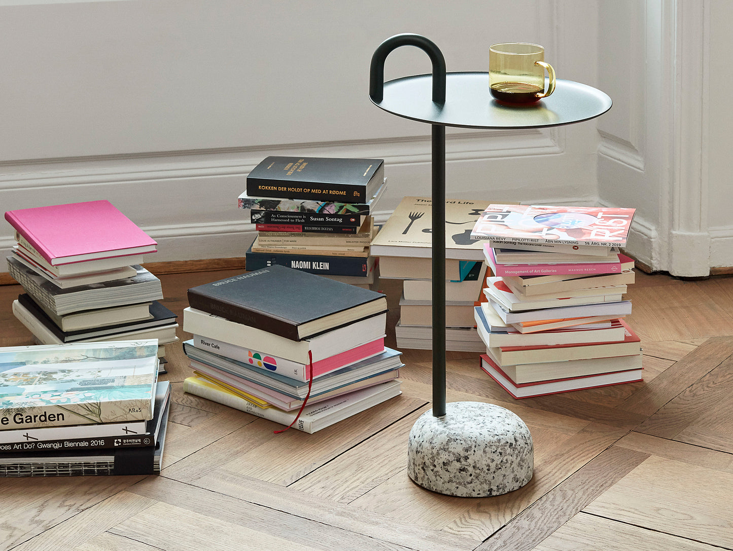 Fir Green Bowler Table by HAY