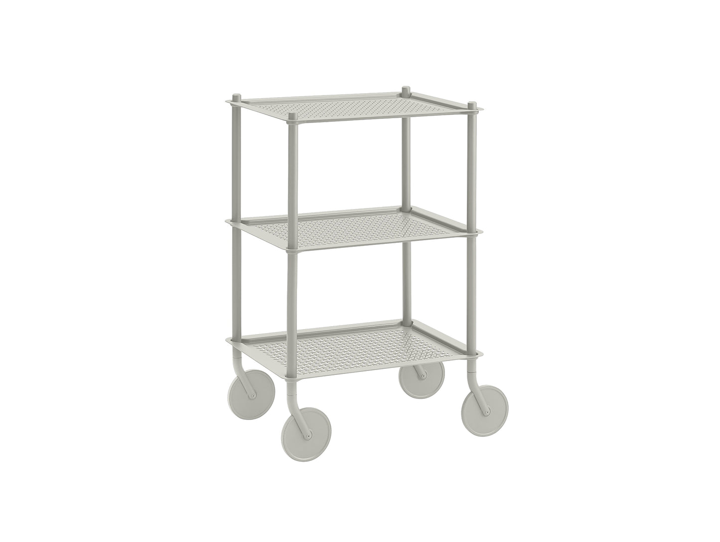 Grey 3-Layer Flow Trolley by Muuto