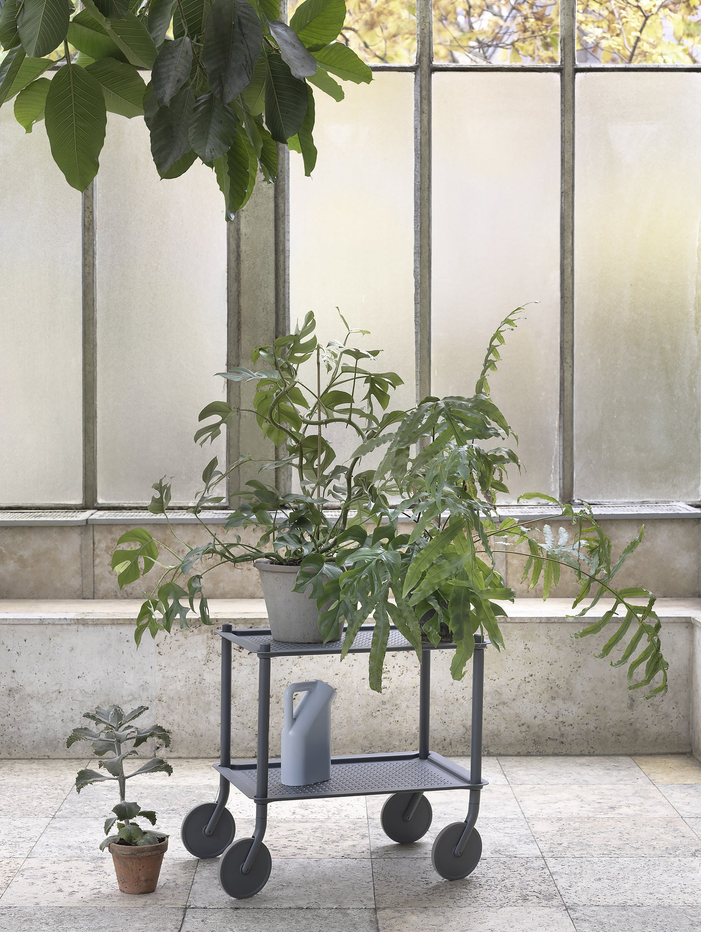 Grey 2-Layer Flow Trolley by Muuto