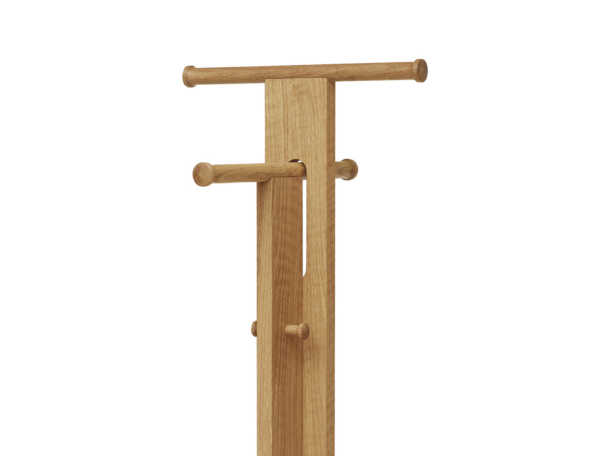 Foyer Coat Stand by Form and Refine - Oiled Oak