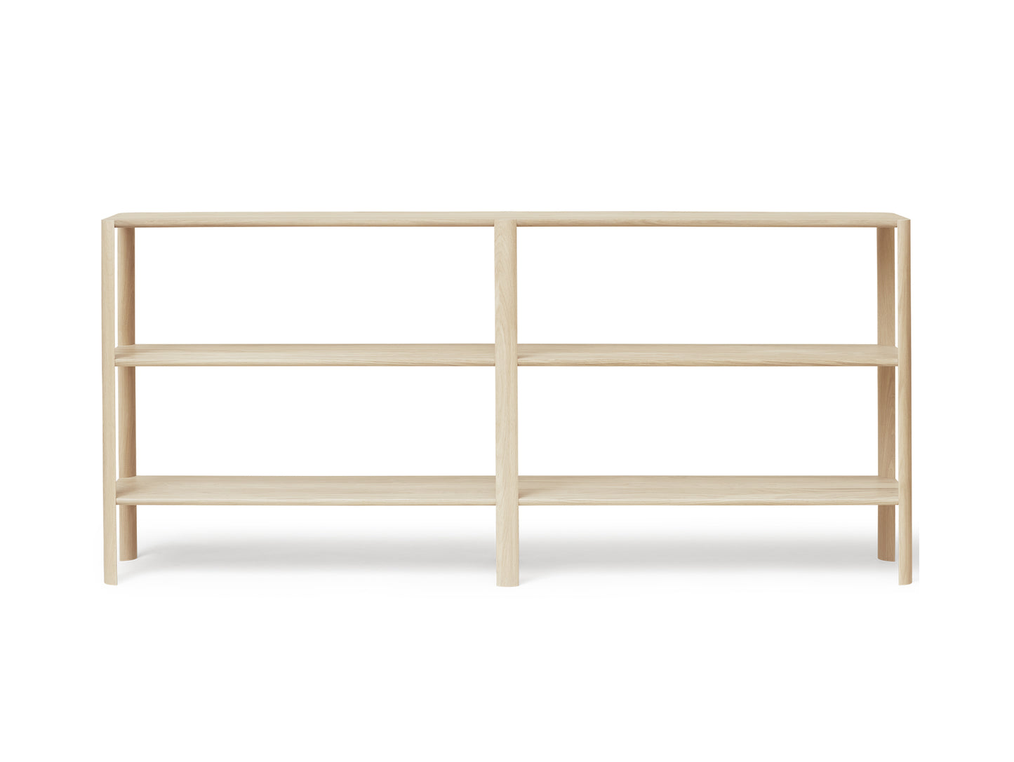 Leaf Shelf by Form and Refine - 2x3 / White Oiled Oak