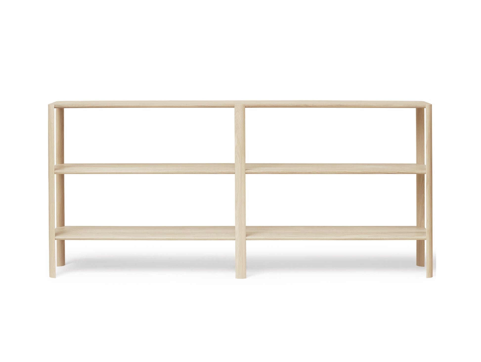 Leaf Shelf by Form and Refine - 2x3 / White Oiled Oak