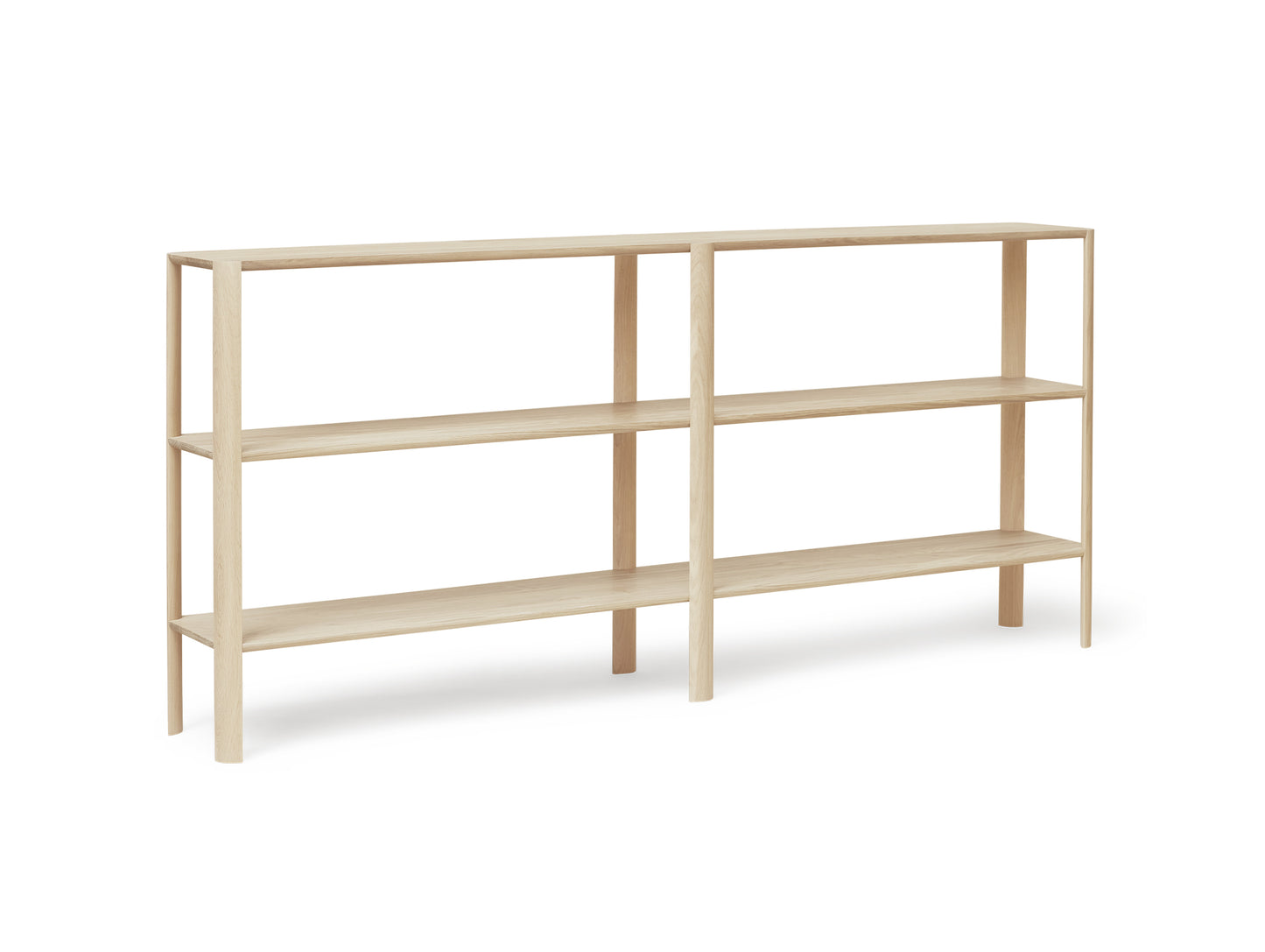 Leaf Shelf by Form and Refine - 2x3 / White Oiled Oak