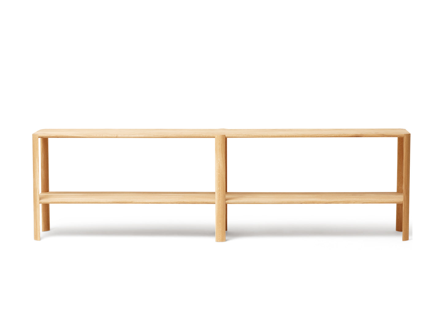 Leaf Shelf by Form and Refine - 2x2 / Oiled Oak