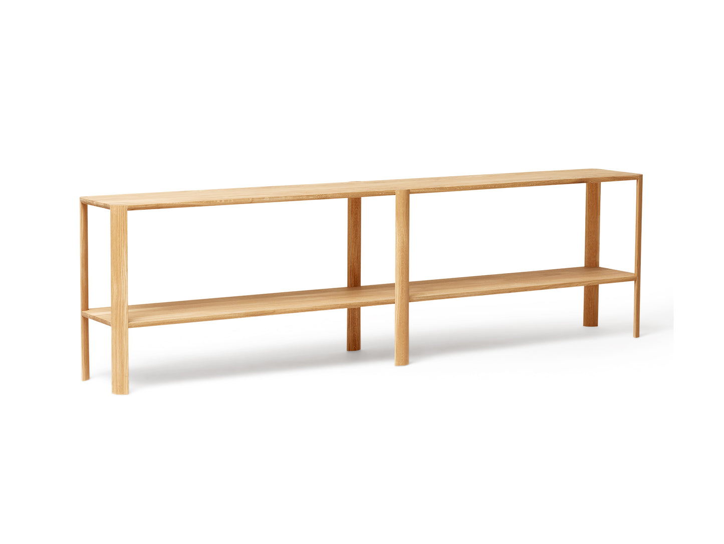 Leaf Shelf by Form and Refine - 2x2 / Oiled Oak