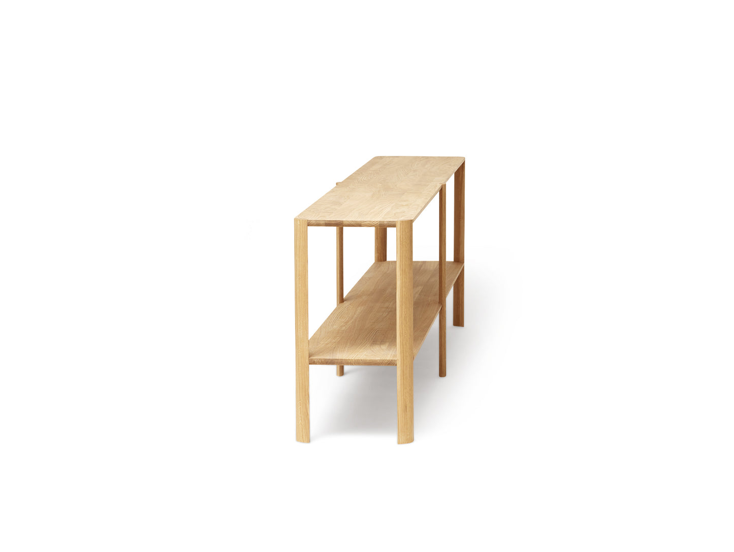 Leaf Shelf by Form and Refine - 2x2 / White Oiled Oak