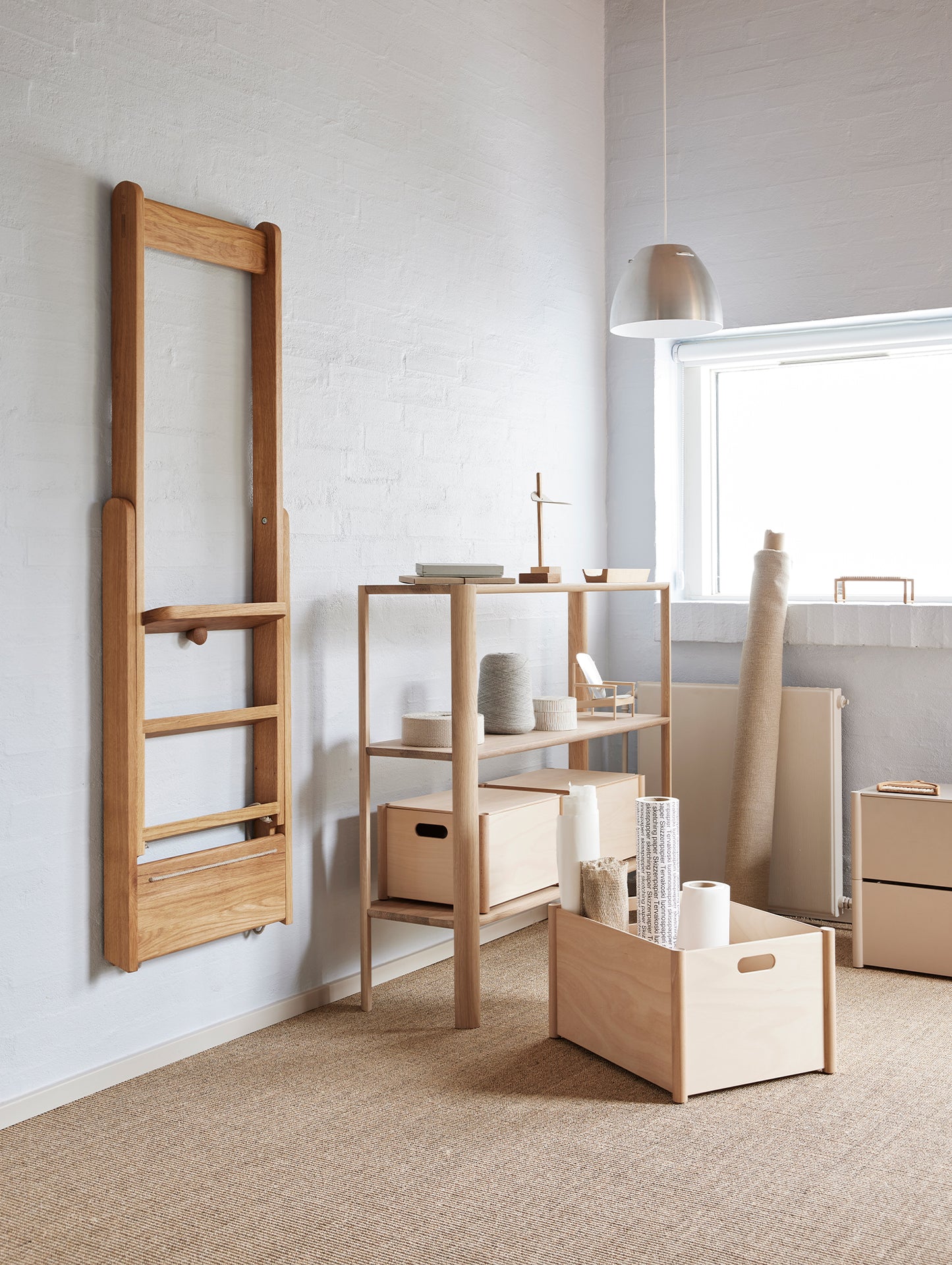 Leaf Shelf by Form and Refine - 1x3 / White Oiled Oak