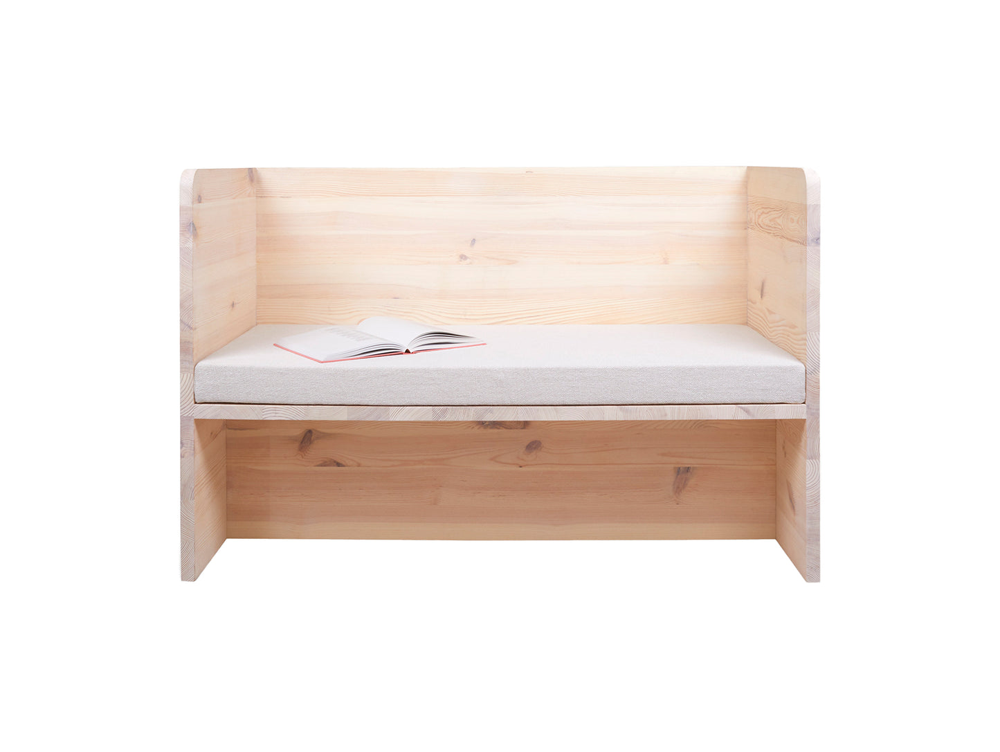 Atelier Couch by Frama - Natural Oiled Spruce / Linen Cushion