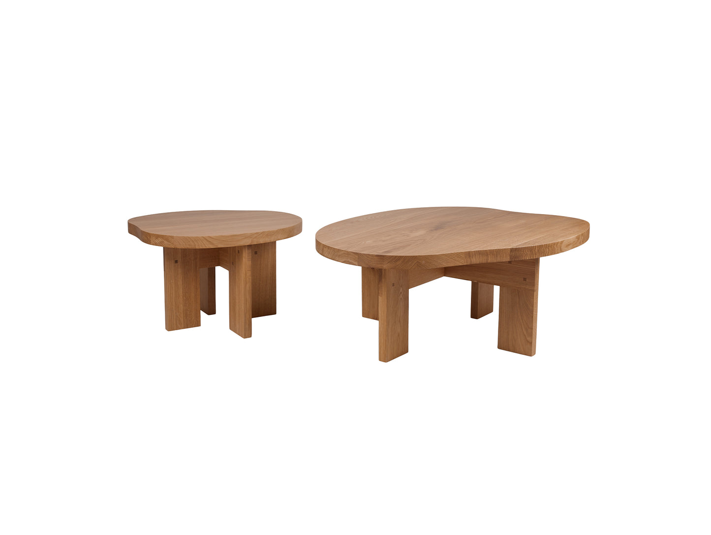 Farmhouse Pond Coffe Table and Side Table by Frama