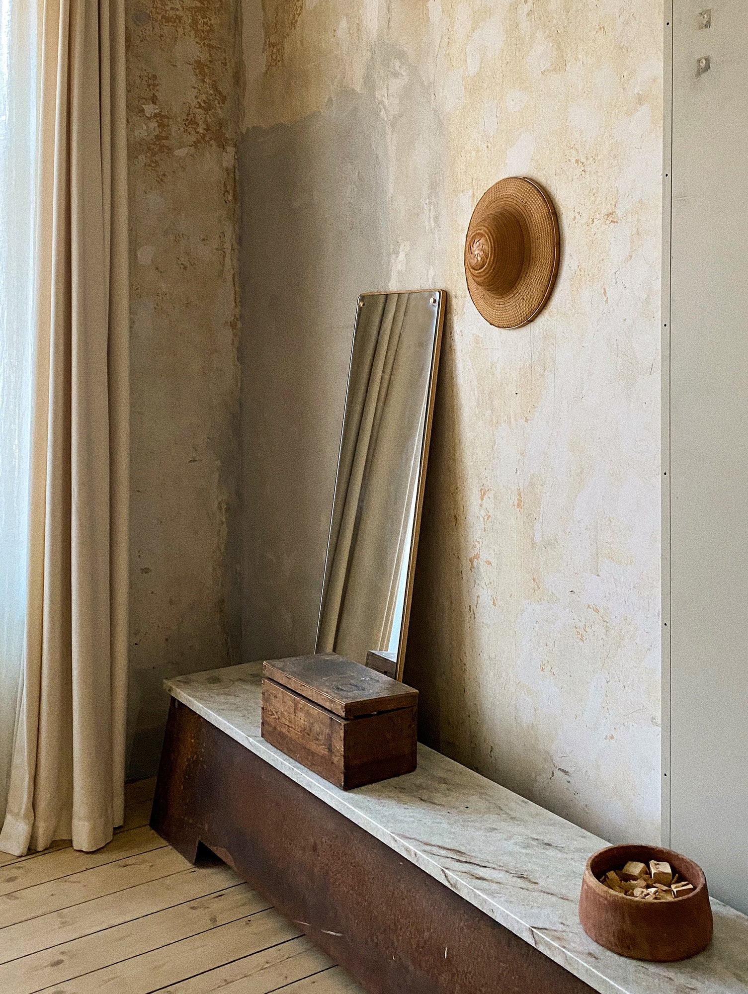 Rectangular Mirror : RM-1 by Frama - Large (118 cm Height)